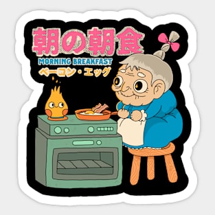 Bacon eggs Sticker